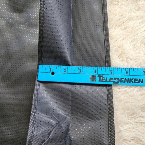 Lululemon Large Black SoulCycle Reflective Reusable Shopping Gym Lunch Bag Lot 2 - Picture 4 of 5